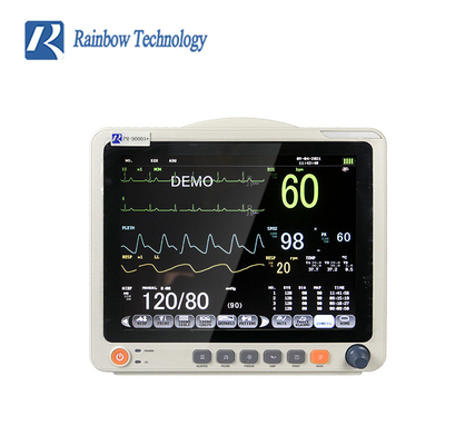 12.1 Inch Portable Multiparameter Monitor màn hình cảm ứng giám sát hiệu quả cho y tế
