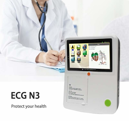 3 6 Màn hình ECG 12 kênh Thiết bị y tế Rainbow Portable cho bệnh viện