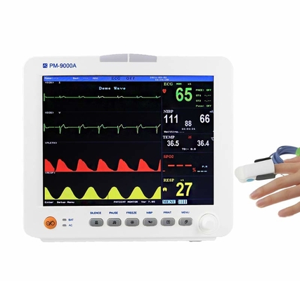 Máy theo dõi bệnh nhân đa nhịp tim 15,1 inch IBP kép với cảnh báo bằng giọng nói của con người