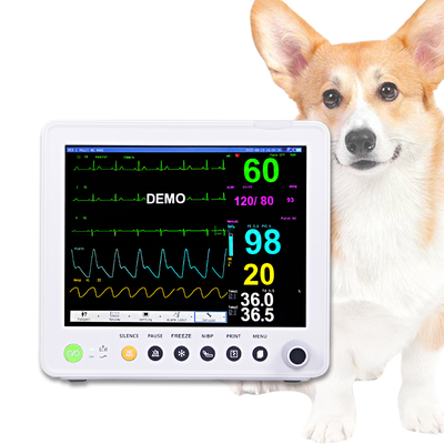 Máy ECG thú y di động có nguồn điện bằng pin/AC