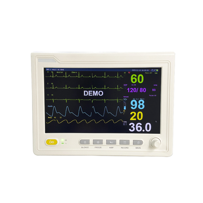 Thiết bị y tế đa tham số Bệnh nhân theo dõi với ECG spo2 ETCO2 NIBP resp tem theo dõi