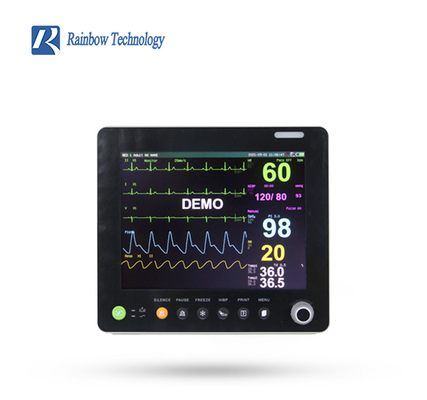 12inch Patient Monitor 6 Parameters Vital Sign Monitor Điện thoại di động xe cứu thương