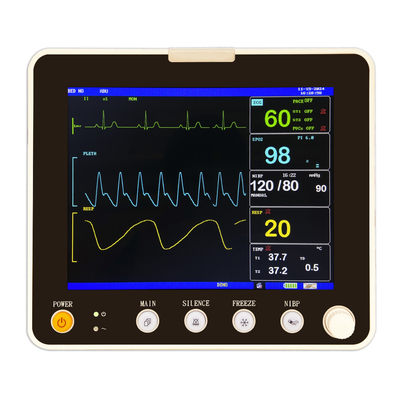 8 inch màn hình LCD đa tham số theo dõi bệnh nhân cho bệnh viện ICU
