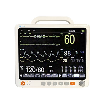12.1 Inch Touch Screen ETCO2 Module Portable Multi Parameter Patient Monitor cho ICU