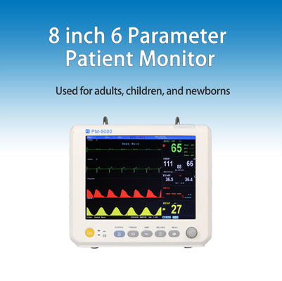 ICU CCU HOẶC Dấu hiệu Quan trọng Màn hình bệnh nhân 8 inch Màn hình TFT LCD màu