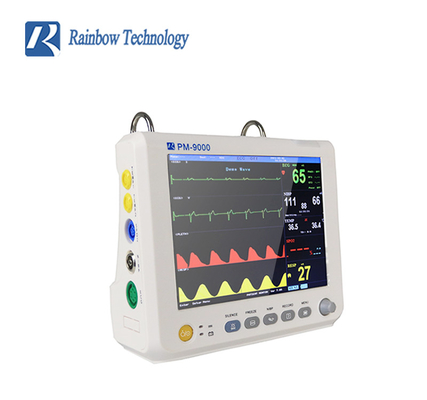 Thiết bị bệnh viện ECG ICU Multi Parameter Bệnh nhân Portable Monitor