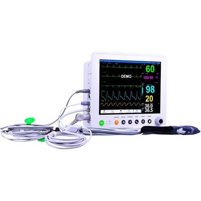 12 Màn hình theo dõi kiên nhẫn thú y ECG hàng đầu cho thiết bị phòng khám y tế thú y