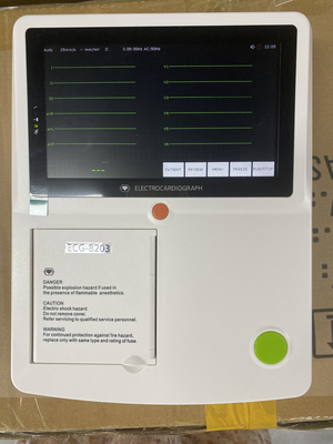 Máy ECG di động có cảnh báo Màn hình LCD/LED Đo nhịp tim