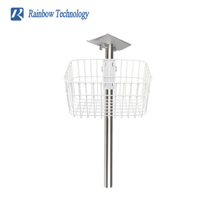 Xe bách bệnh nhân khẩn cấp 5 bánh nhẹ với tay cầm phanh gấp màu trắng