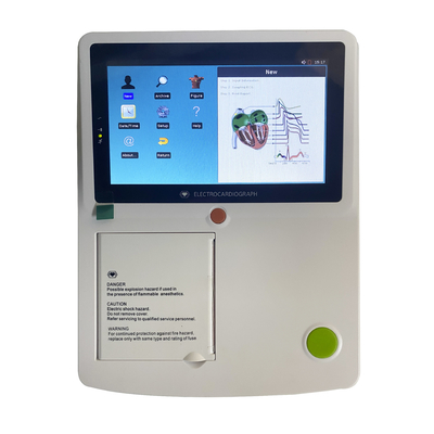 Tiêu chuẩn 12 dẫn Holter điện tử ECG Máy 6 kênh điện tim