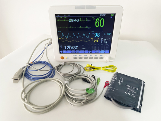 Thiết bị y tế 12 Inch Multi Parameter TFT Screen Patient Monitor With Stand Wall Mount Bracket