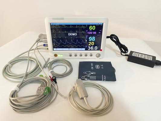 10.1 Inch máy EKG di động dấu hiệu quan trọng Tiếp thị bệnh nhân Cho sử dụng bệnh viện