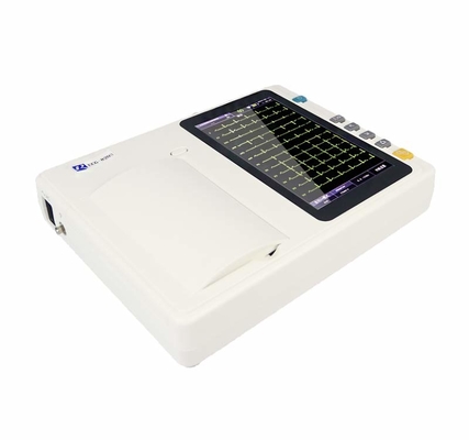 Máy EKG điện tim kỹ thuật số màn hình cảm ứng TFT-LCD màu 7 inch