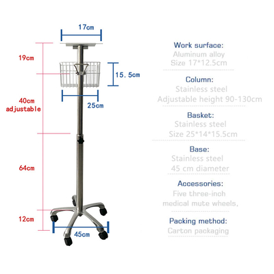 Các dấu hiệu quan trọng theo dõi ICU cạnh giường đa tham số bệnh nhân theo dõi xe tải
