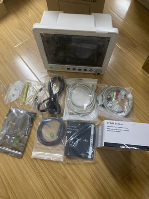 Màn hình bệnh nhân đa thông số TFT LCD màu 12.1'' với bảo hành 1 năm và thiết kế nhỏ gọn 30*27*30CM