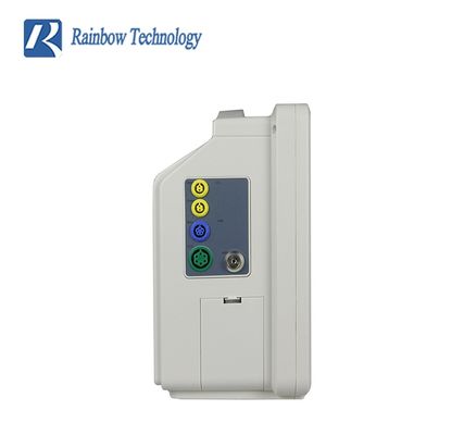 Máy theo dõi bệnh nhân 6 thông số có xe đẩy cạnh giường và nguồn điện 1 năm bảo hành