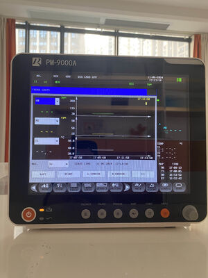 12.1 Inch TFT Screen Multi Parameter Patient Monitor với SpO2/ECG/PR/NIBP/TEMP/RESP cho IC bệnh viện