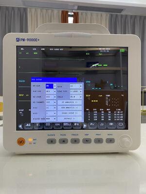 Máy theo dõi bệnh nhân ICU đa năng di động với màn hình LCD màu 12,1 inch, có thể gắn trên xe đẩy/giá treo tường và trọng lượng nhẹ 3,9 KG