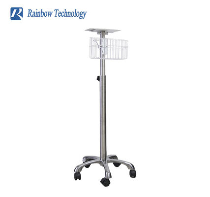 Xe đẩy có giỏ Màn hình Xe đẩy Máy trạm di động y tế cho bệnh viện