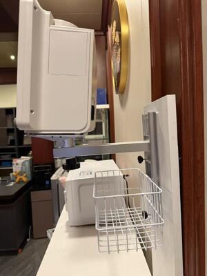 Độ cao điều chỉnh kim loại Wall Mount Bracket cho tay hỗ trợ giám sát bệnh nhân trong phòng bệnh viện