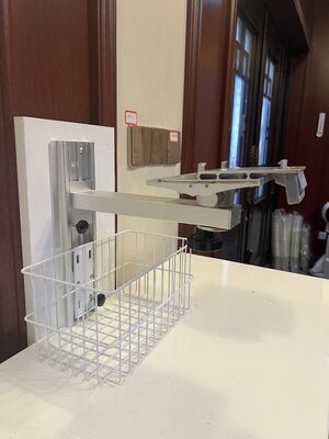 Độ cao điều chỉnh kim loại Wall Mount Bracket cho tay hỗ trợ giám sát bệnh nhân trong phòng bệnh viện