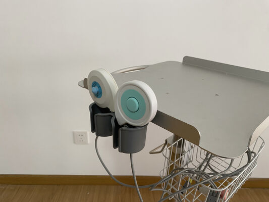 Đồ tải ECG Trolley Độ cao điều chỉnh siêu âm Trolley Y tế nhôm hợp kim Trolley