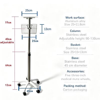 Xe theo dõi bệnh nhân y tế chất lượng cao cho Mindray Edan
